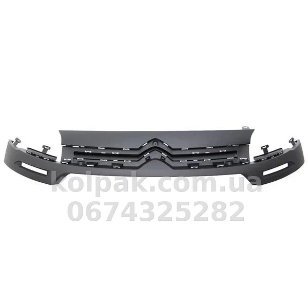 Решітка радіатора Citroen Berlingo 2012-2015, з отвором для LED, AVTM, 182038991 Решітка радіатора Citroen Berlingo 2012-2015, з отвором для LED, AVTM, 182038991 — фото 1