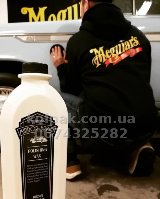 Car polish with wax Meguiars Mirror Bright Polishing Wax 414 ml Meguiars MB0214EU — photo 4