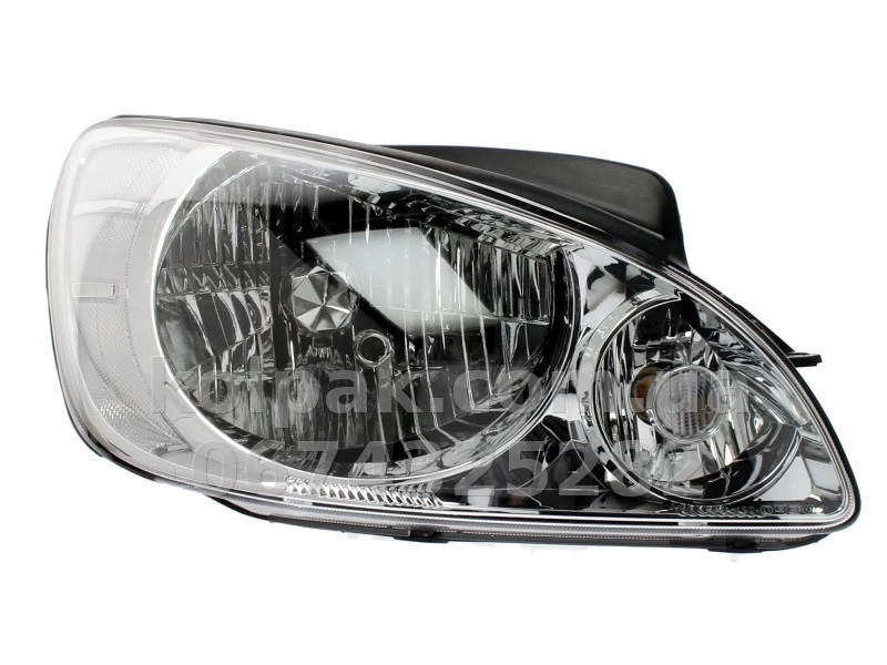 Front right headlight Hyundai Getz 2005-2010, H4, manual adjustment, Depo, 221-1141R-LD-E Front right headlight Hyundai Getz 2005-2010, H4, manual adjustment, Depo, 221-1141R-LD-E β photo 1