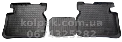 Polyurethane floor mats for Faw Bestturn B50 SD 2012-, Norplast, NPA11-C205-050 Polyurethane floor mats for Faw Bestturn B50 SD 2012-, Norplast, NPA11-C205-050 β photo 4