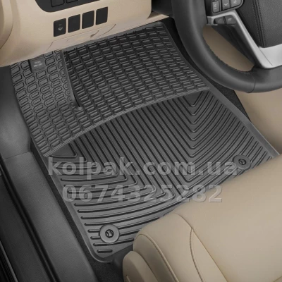 Floor mats for Toyota Highlander 2014-, front, black, Weathertech W333 Floor mats for Toyota Highlander 2014-, front, black, Weathertech W333 β photo 2
