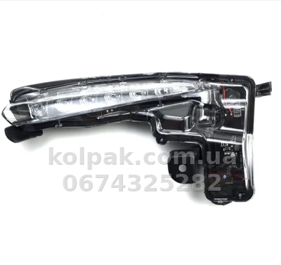 Передня ліва протитуманна фара Toyota Corolla E17 2016-2019, USA, LED, SE/XSE, Depo, 312-1660L-AS
