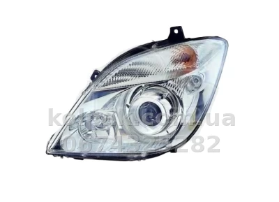 Передня ліва фара Mercedes Sprinter 2006-2013, електричне регулювання, без коректора, без ламп (D1S/H7/PY21W/W5W) Depo 440-1161L-LDHEM Передня ліва фара Mercedes Sprinter 2006-2013, електричне регулювання, без коректора, без ламп (D1S/H7/PY21W/W5W) Depo 440-1161L-LDHEM
