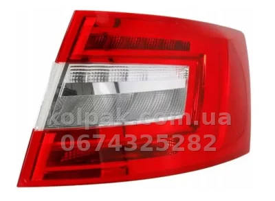 Оригінальний задній правий ліхтар Skoda Octavia A7 2013-, 5E5945112