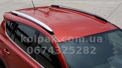 Рейлінги Toyota RAV4 2013-тип OEM, сірі AVTM DF-RV-205 Рейлінги Toyota RAV4 2013-тип OEM, сірі AVTM DF-RV-205
