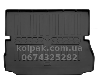 Килимок у багажник Renault Grand Scenic 3 2009-2016 (5 із 7 місць) з бортиком, поліуретан Stingray 6018121 Килимок у багажник Renault Grand Scenic 3 2009-2016 (5 із 7 місць) з бортиком, поліуретан Stingray 6018121 — фото 2