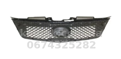 Radiator grille Kia Cerato Koup 2009-2012, chrome-plated frame mesh, AVTM, 184005992 — photo 2