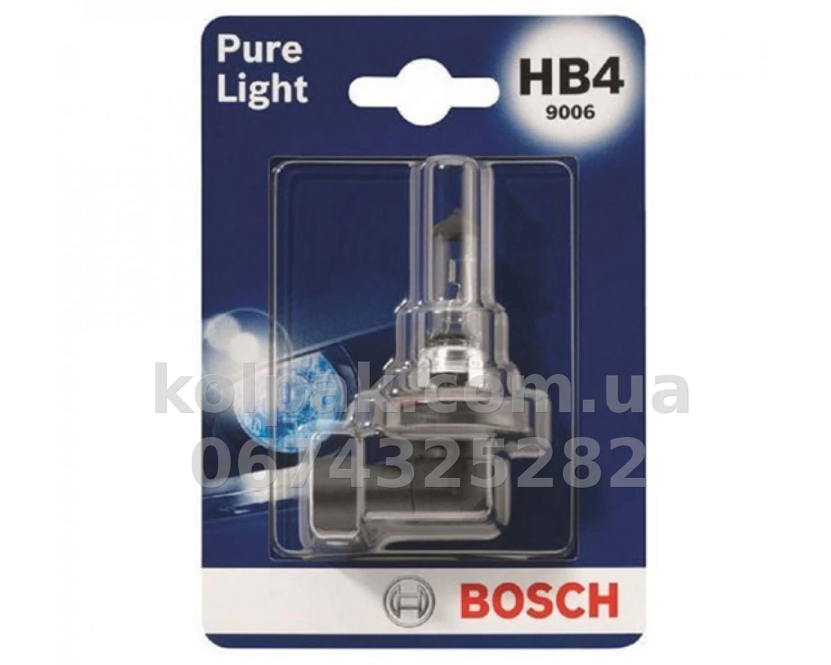 Żarówka samochodowa HB4 Pure Light 12V 51W P22d (opakowanie blistrowe 1 szt.) Żarówka samochodowa HB4 Pure Light 12V 51W P22d (opakowanie blistrowe 1 szt.) — zdjęcie 1