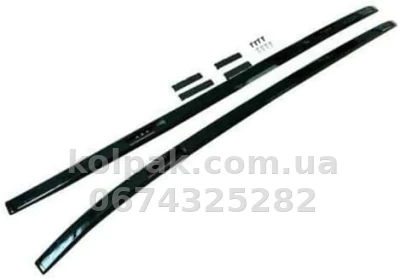 Інтегровані рейлінги HAVOC Toyota RAV4 XA50 2019–2025, чорні — фото 3