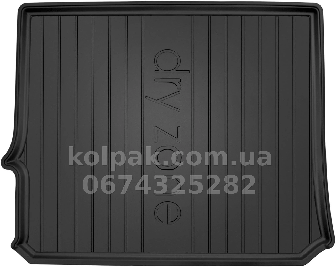 Boot mat for Jeep Cherokee KL 2014-, without two-level boot floor, Dry-Zone, Frogum FG DZ402812 Boot mat for Jeep Cherokee KL 2014-, without two-level boot floor, Dry-Zone, Frogum FG DZ402812 β photo 1