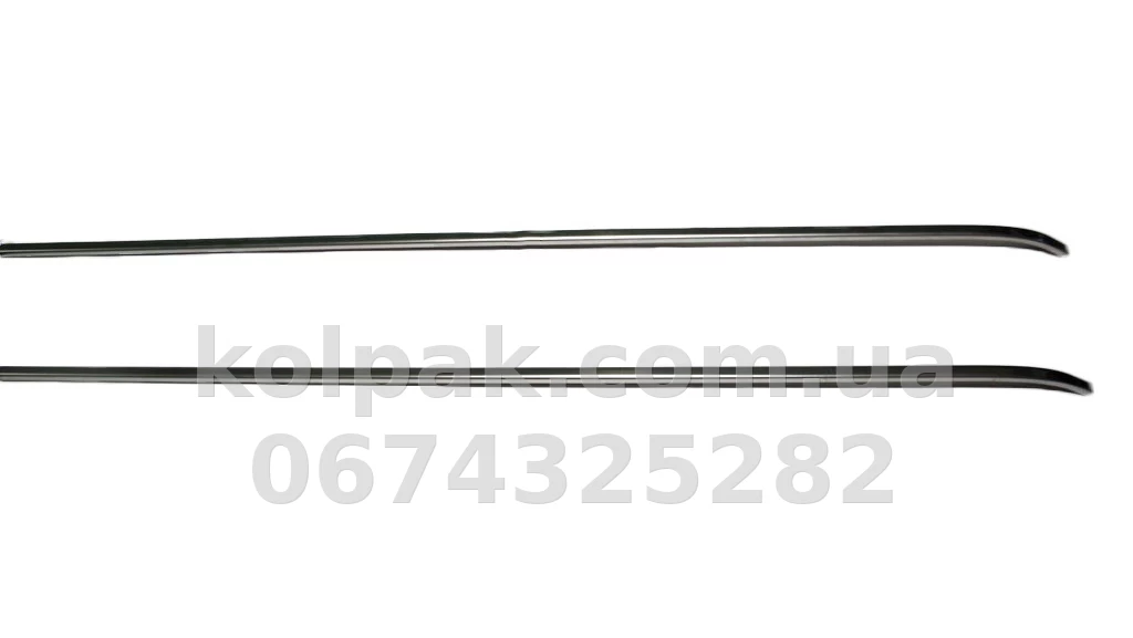 Chrome-plated Trims for sliding doors (2 pcs) Ford Connect 2002-2012, Carmos, 6454374 Chrome-plated Trims for sliding doors (2 pcs) Ford Connect 2002-2012, Carmos, 6454374 β photo 1