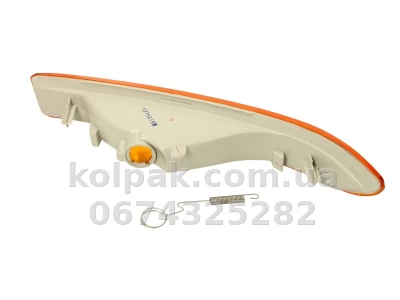 Right indicator light Opel Movano/Renault Master 1998-2003, yellow, without bulb holder, Depo, 551-1607R-UE-Y — photo 2