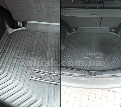 Килимок HAVOC 3D у багажник Honda CR-V IV (RM) 2012–2016 — фото 5