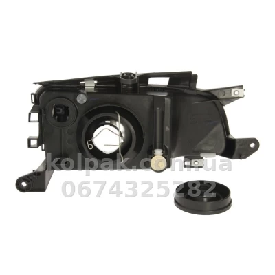 Передня ліва фара Peugeot Partner 1996-2002, H4/W5W, електричне/механічне регулювання, Depo, 550-1126L-LD-EM Передня ліва фара Peugeot Partner 1996-2002, H4/W5W, електричне/механічне регулювання, Depo, 550-1126L-LD-EM — фото 2