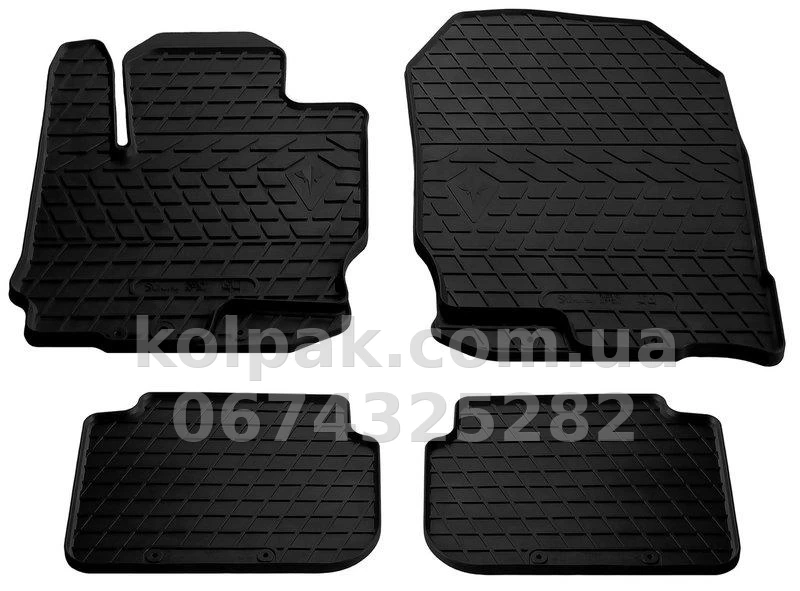 Floor mats for Mitsubishi Colt 2004-, 4 pcs, Stingray, 1013084 Floor mats for Mitsubishi Colt 2004-, 4 pcs, Stingray, 1013084 β photo 1