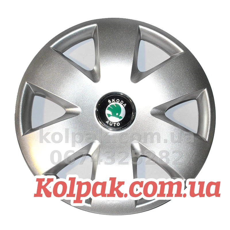 Wheel trims r15 for Skoda SKS 308 Wheel trims r15 for Skoda SKS 308 — photo 1