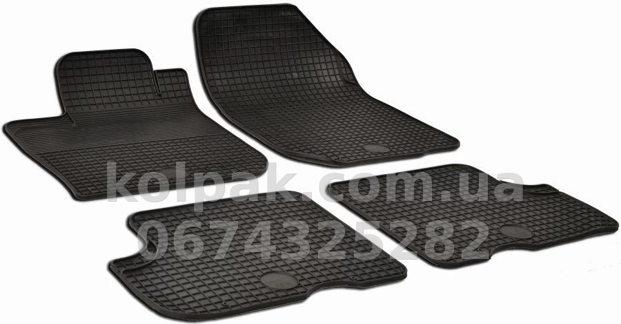 Floor mats for Renault Duster 2010-/Logan 2004-/Sandero 2008-, black, 4 pcs, Doma, GZ 214494 Floor mats for Renault Duster 2010-/Logan 2004-/Sandero 2008-, black, 4 pcs, Doma, GZ 214494 β photo 1