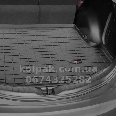Boot mat for Toyota Rav4 2013-, with space-saver spare wheel, black, WeatherTech 40610 — photo 2