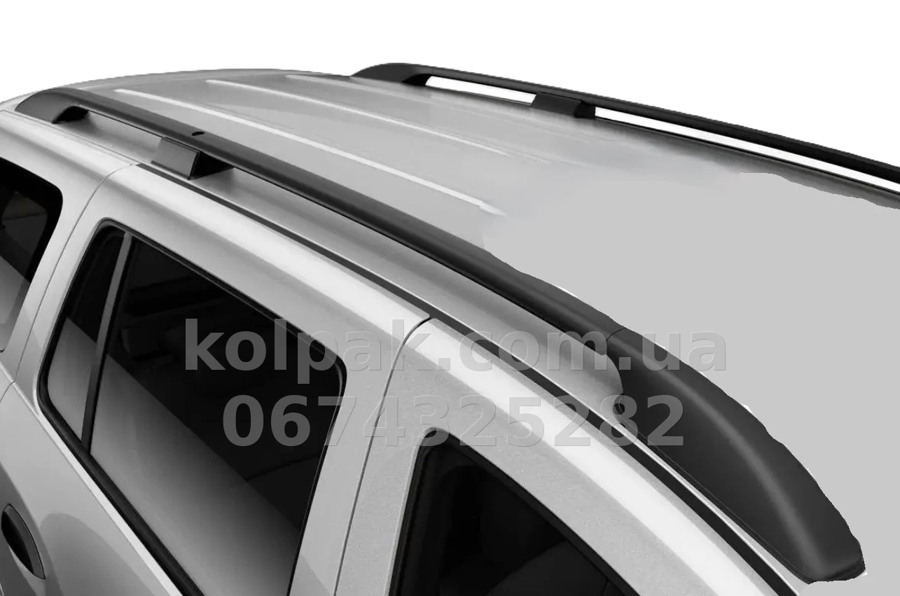 Roof rails for Peugeot Partner Tepee/Citroen Berlingo 2008- black, Abs DDTS DDCNR64 Roof rails for Peugeot Partner Tepee/Citroen Berlingo 2008- black, Abs DDTS DDCNR64 β photo 1