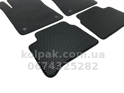 Килимки в салон Mercedes-Benz E-Class W211/CLS C219 2002-2009, задній привід, EVA, чорні, 5 шт., AVTM BLCEV1343 Килимки в салон Mercedes-Benz E-Class W211/CLS C219 2002-2009, задній привід, EVA, чорні, 5 шт., AVTM BLCEV1343 — фото 6