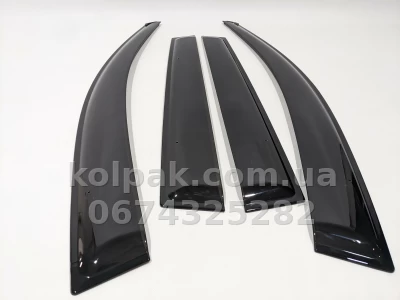Дефлектори вікон Toyota RAV-4 2006–2012 HAVOC — накладні Дефлектори вікон Toyota RAV-4 2006–2012 HAVOC — накладні — фото 5