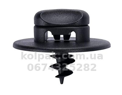 Оригінальне кріплення килимків у салон Volkswagen/Audi/Skoda/Seat, поворотне в підлозі, VAG, 3D0864851B41 — фото 2