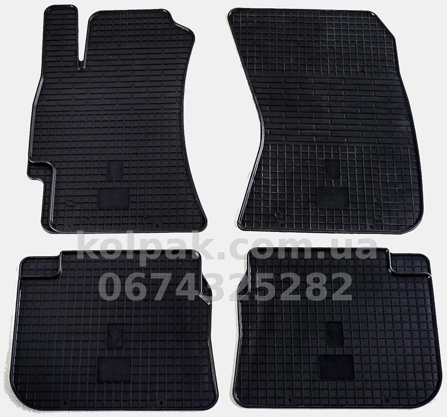 Floor mats for Subaru Legacy 2004-/Outback 2004-/Impreza 2008-/Forester 2008-, 4 pcs, Stingray, 1029024 Floor mats for Subaru Legacy 2004-/Outback 2004-/Impreza 2008-/Forester 2008-, 4 pcs, Stingray, 1029024 β photo 1