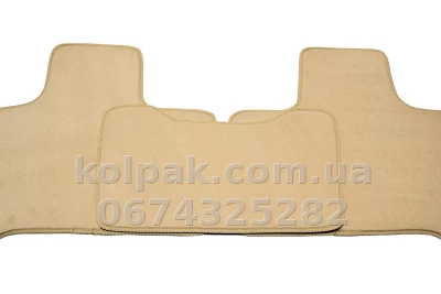 Ворсові килимки в салон BMW X5 Е53 1999-2006, Premium, бежеві, AVTM BGLX1057 — фото 7