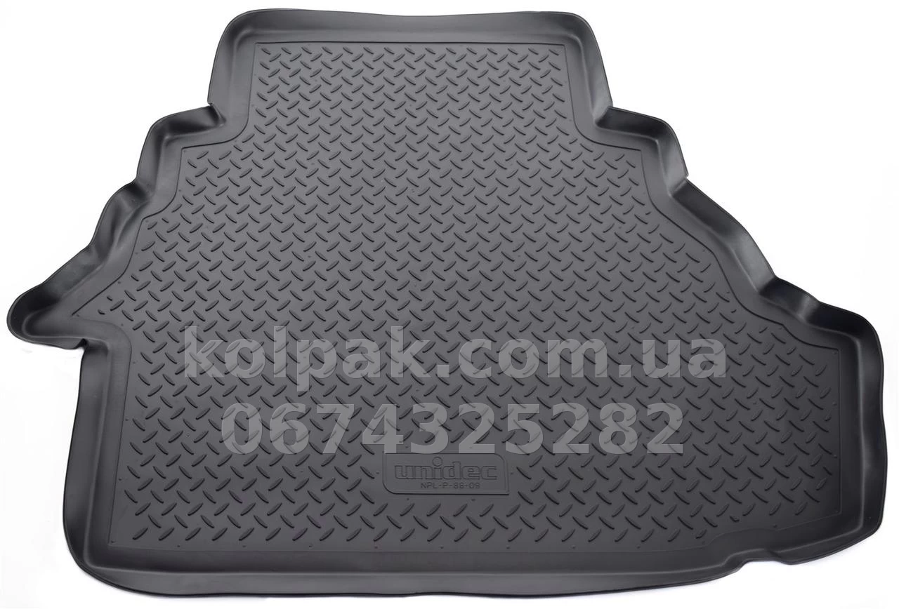 Polyurethane boot mat for Toyota Camry V40 SD 2006-2011, Norplast NPL-P-88-09 Polyurethane boot mat for Toyota Camry V40 SD 2006-2011, Norplast NPL-P-88-09 β photo 1