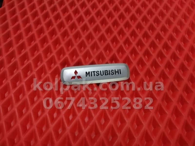 Шильдик (емблема) для килимків Mitsubishi, AVTM LGEV10269 — фото 2