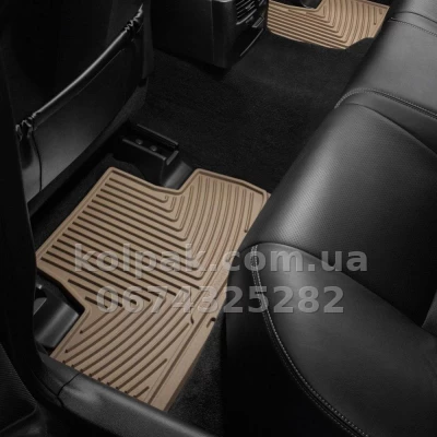 Килимки в салон Lexus IS 2005-2014, задні, бежеві, Weathertech W200TN — фото 2