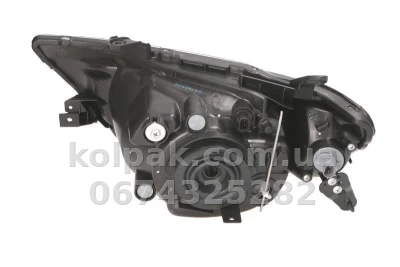 Front right headlight Mitsubishi L200 2007-2015, H4, with white indicator lens, electric adjustment, Depo, 214-1180R-LDEMC Front right headlight Mitsubishi L200 2007-2015, H4, with white indicator lens, electric adjustment, Depo, 214-1180R-LDEMC β photo 2