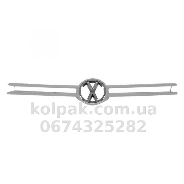 Radiator grille Volkswagen Golf 4 1997-2003, outer+inner, AVTM, 189523993 Radiator grille Volkswagen Golf 4 1997-2003, outer+inner, AVTM, 189523993 β photo 1