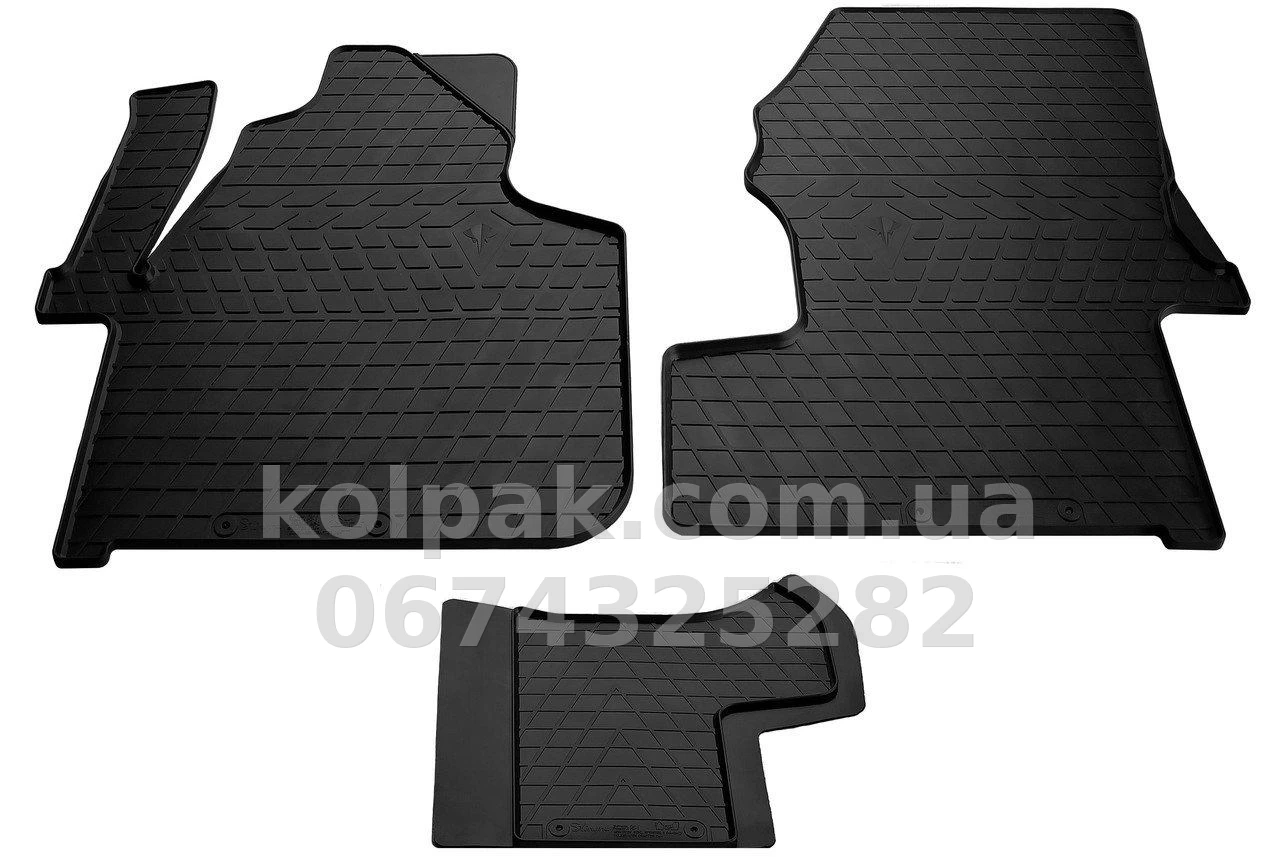 Килимки в салон Mercedes-Benz Sprinter W906 2006-/Volkswagen Crafter 2006-, 1+1, 4 шт., Stingray, 1012313 Килимки в салон Mercedes-Benz Sprinter W906 2006-/Volkswagen Crafter 2006-, 1+1, 4 шт., Stingray, 1012313 — фото 1