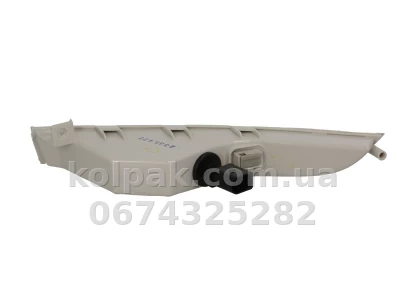 Лівий покажчик повороту Volkswagen Passat CC 2008-2012, у бампері, білий + лампа H21W, Depo, 341-1610L-AQ-C — фото 2