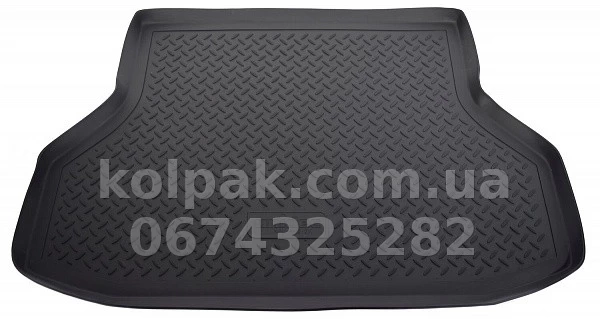 Polyurethane boot mat for Chevrolet Lacetti SD 2004-2013/Daewoo Gentra SD 2013-2015/Ravon Gentra SD 2015-, Norplast NPL-P-12-21 Polyurethane boot mat for Chevrolet Lacetti SD 2004-2013/Daewoo Gentra SD 2013-2015/Ravon Gentra SD 2015-, Norplast NPL-P-12-21 β photo 1