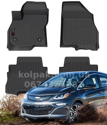 Всепогодні килимки в салон Chevrolet Bolt EV 2017–2023 HAVOC™ Maximum Coverage
