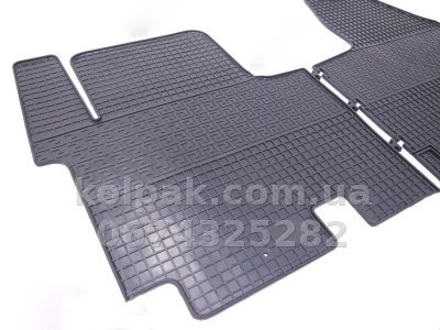 Floor mats for Renault Trafic 2001-/Nissan Primastar 2001-/Opel Viaro 1 2001-, 2 pcs, Polytep, 46543 Floor mats for Renault Trafic 2001-/Nissan Primastar 2001-/Opel Viaro 1 2001-, 2 pcs, Polytep, 46543 β photo 3