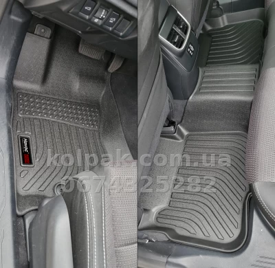 Всепогодні килимки в салон Subaru Outback/Legacy 2020–2025 HAVOC™ Maximum Coverage — фото 4