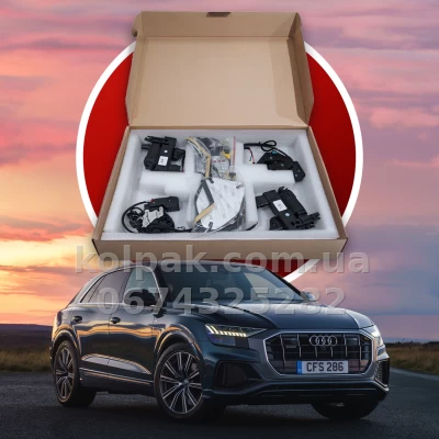 Дотягувачі автомобільних дверей Audi Q8 2018+, 4 шт. Дотягувачі автомобільних дверей Audi Q8 2018+, 4 шт.