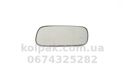 Лівий вкладиш дзеркала Volkswagen Caddy 1995-2004/Passat 1988-1995, асферичний, AVTM, 6K9857521F, 186451154