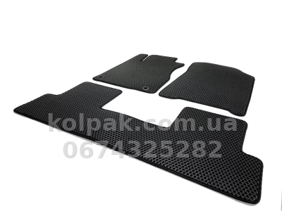 Килимки в салон Honda CR-V 2012-2016, EVA, чорні, 4 шт., AVTM BLCEV1207 Килимки в салон Honda CR-V 2012-2016, EVA, чорні, 4 шт., AVTM BLCEV1207 — фото 2