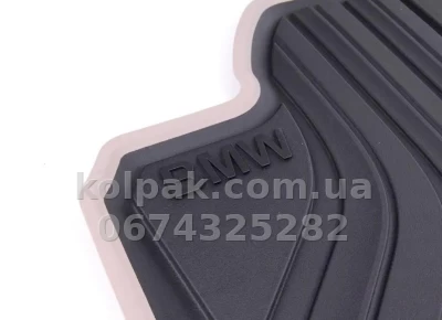Оригінальні килимки в салон BMW 3-Series F30/4 F36 2012-, Modern Line, задні, 2 шт., 51472220142 — фото 4