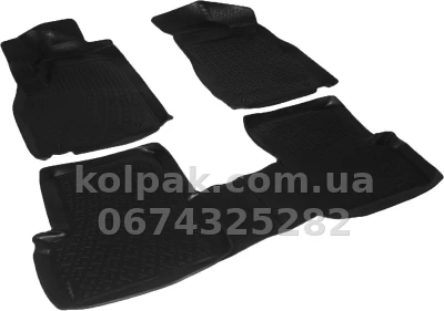 Поліуретанові килимки в салон MG 3 Cross HB 2013-, L.Locker, 224040101