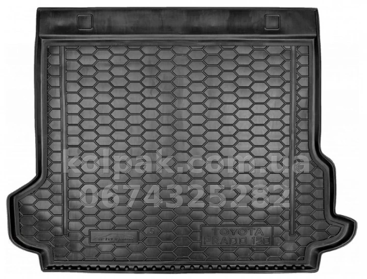 Polyurethane boot mat for Toyota Land Cruiser Prado J150 2018-, 5 seats, 111674 Avto-Gumm Polyurethane boot mat for Toyota Land Cruiser Prado J150 2018-, 5 seats, 111674 Avto-Gumm β photo 1