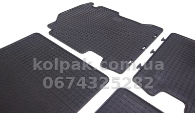 Floor mats for Renault Kangoo 2008-/Mercedes-Benz Citan 2012-, 4 pcs, Polytep, 75623 — photo 8