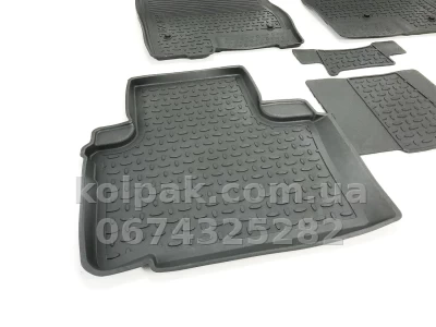 Floor mats for Haval H6 2015-, Rubber, 5 pcs, Seintex, 86467 — photo 5