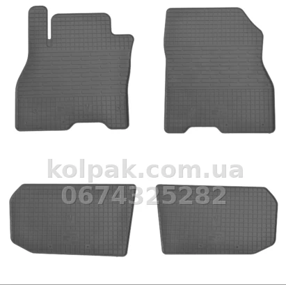 Floor mats for Nissan Leaf 2012-/2018-, 4 pcs, Stingray, 1014094 Floor mats for Nissan Leaf 2012-/2018-, 4 pcs, Stingray, 1014094 β photo 1