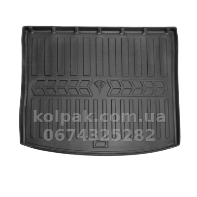 Килимок у багажник Renault Duster 2024- верхня полиця, з бортиком, поліуретан Stingray 6018641
