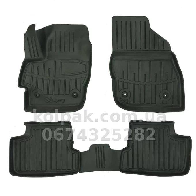 Polyurethane floor mats for Mazda 3 BL 2008-2013 Europe with raised edges, 4 pcs Stingray 5011264 Polyurethane floor mats for Mazda 3 BL 2008-2013 Europe with raised edges, 4 pcs Stingray 5011264 β photo 1